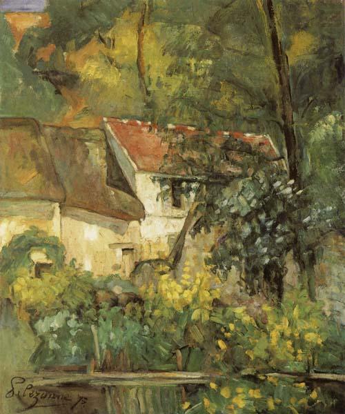 Paul Cezanne The House of Pere Lacroix in Auvers oil painting picture